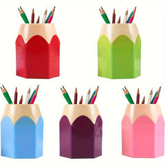 Colorful Pencil Pen Holders Desktop Storage Boxes Creative Stationery Racks