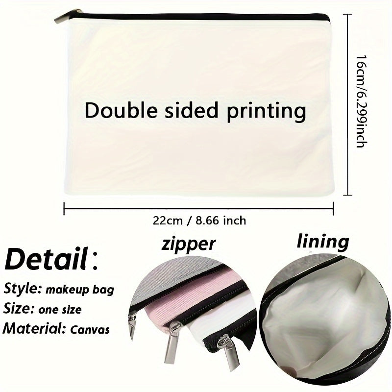 Cosmetic Bag Birthday Gift For Her Toiletries Storage Makeup Bag Case