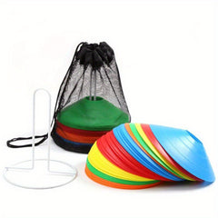 6pcs Soccer Training Cones Set Agility Marker Discs