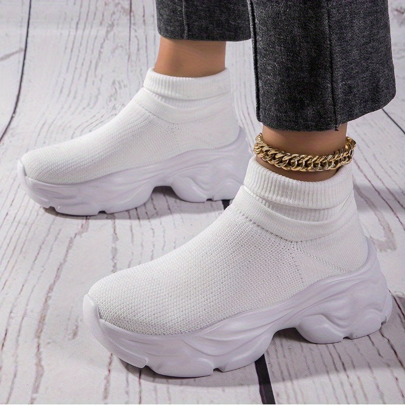 Women's Stylist Slip on Socks Sneakers Running Shoes