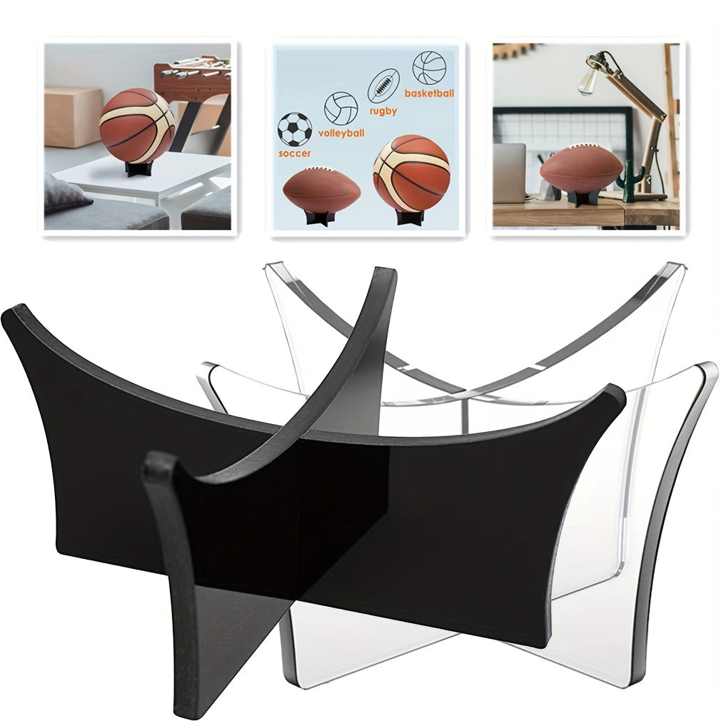 Acrylic Ball Stand Portable Display for Sports Balls