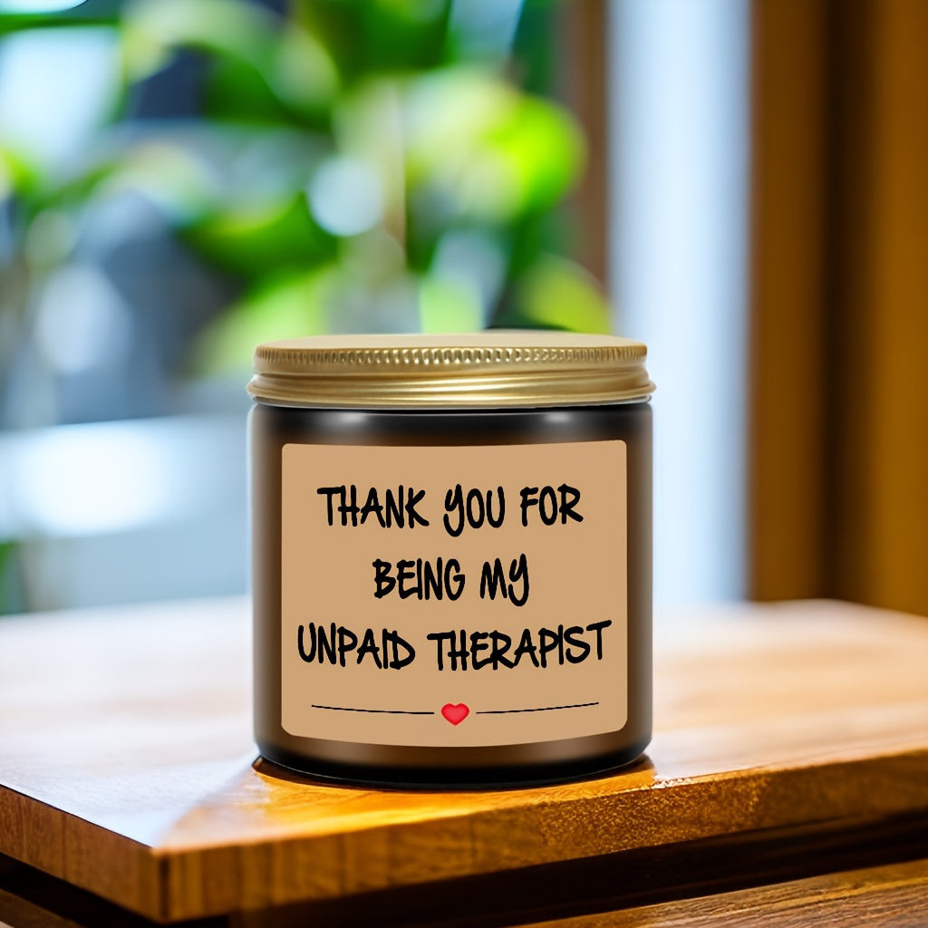 Scented Aromatherapy Jar Candle Thank You Gift