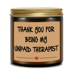 Scented Aromatherapy Jar Candle Thank You Gift