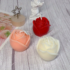 1pc Rose Scented Candle for Wedding Gift Bedroom Decoration