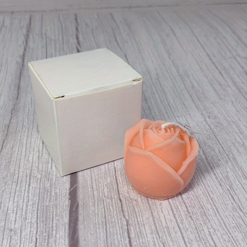 1pc Rose Scented Candle for Wedding Gift Bedroom Decoration