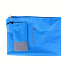 Convenient Outdoor Camping Mat Foldable Picnic Checkered Cloth Beach Mat
