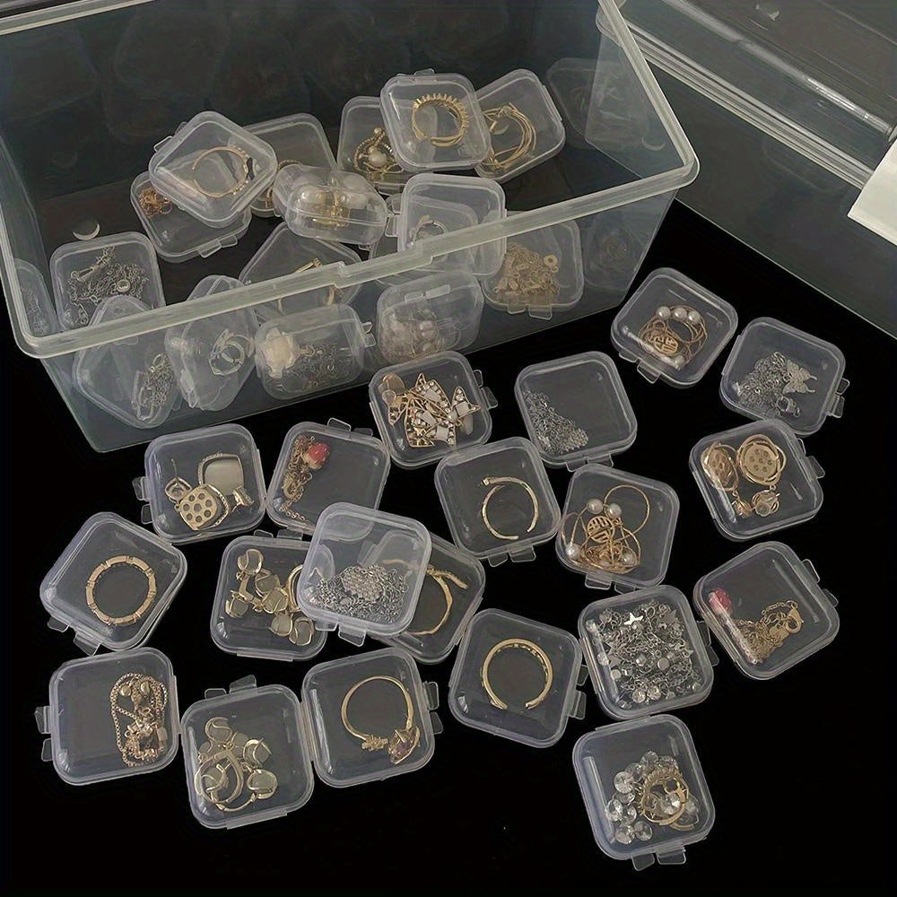 Mini Plastic Storage Container Box Pill Medicine Holder Organizer