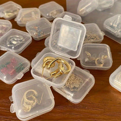 Mini Plastic Storage Container Box Pill Medicine Holder Organizer