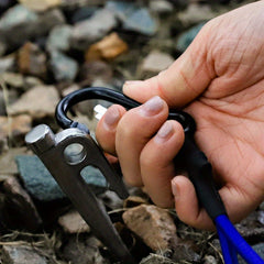 Outdoor Bungee Rope Hook Camping Elastic Rope Buckle Tent Accessories