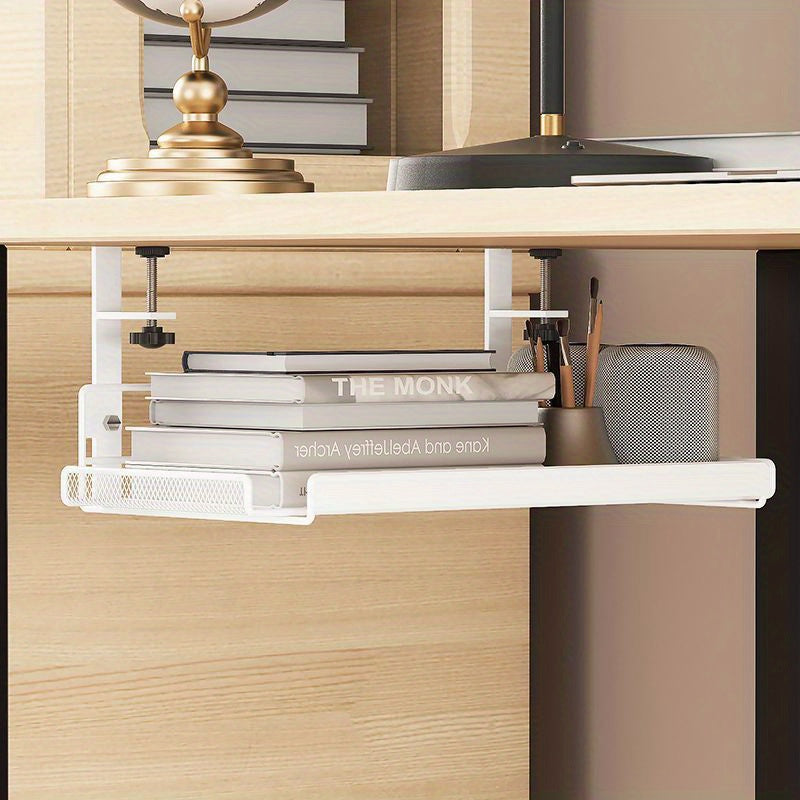 Under Desk Cable Management Tray Wire Organizer Shelf