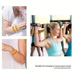 20pcs Silicone Baseball Bracelet Softball Bangle Cuff Wristband for Players