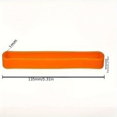 10pcs Elastic Rubber Straps w/ Large Bands for Notebook Office Outdoor Equipment
