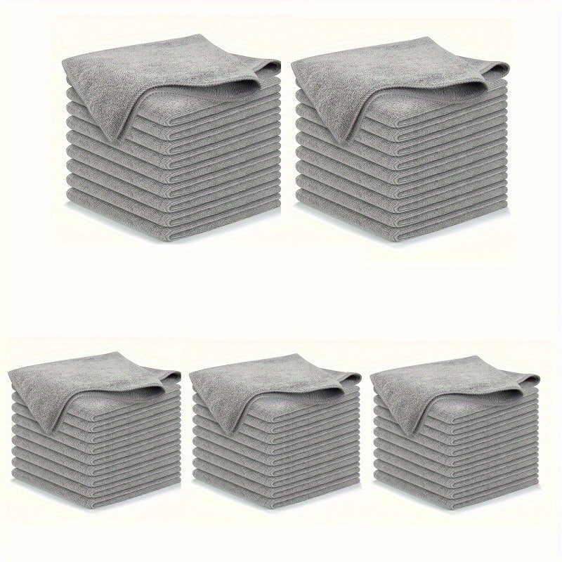 6pcs Microfiber Car Towel Set for Camping & Hiking