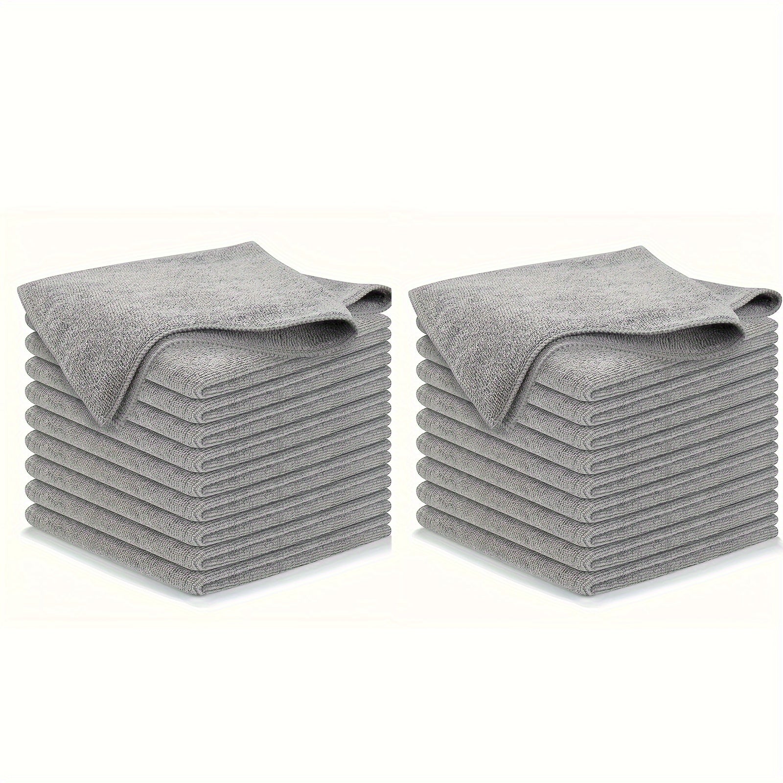 6pcs Microfiber Car Towel Set for Camping & Hiking