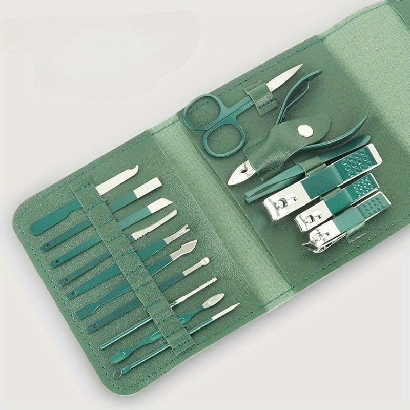 16 Pc Nail Clippers Set for Beauty Nail Tools