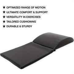 Abdominal Exercise Mat With Detachable Pad - Sit Up Pad for Body Shaping