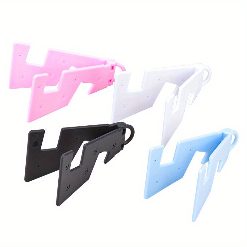 Portable Desktop Phone Holder Keychain Foldable Support Lazy Person Holder