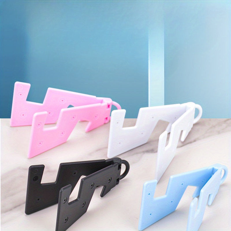 Portable Desktop Phone Holder Keychain Foldable Support Lazy Person Holder