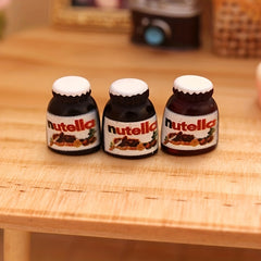 3pcs 1:12 Dollhouse Chocolate Sauce Models for Kitchen Decor