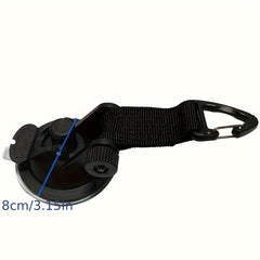 4pcs Camping Tent Suction Cup w/ Hook - Car Canopy Suction Cup Hook