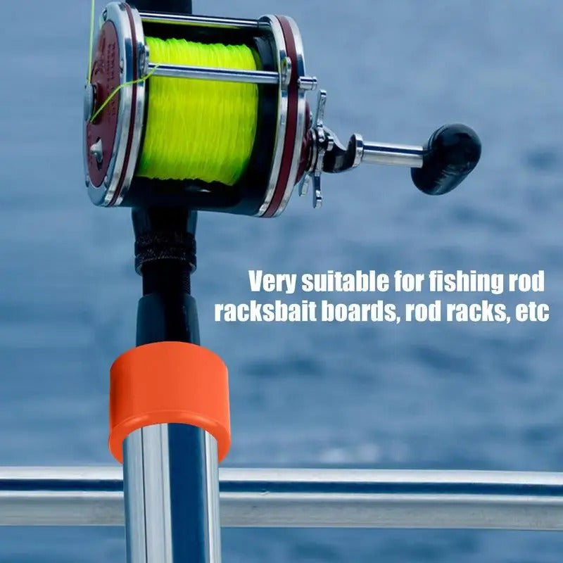 1pc Fishing Rod Butt Protector Rubber Rod Butt Caps End