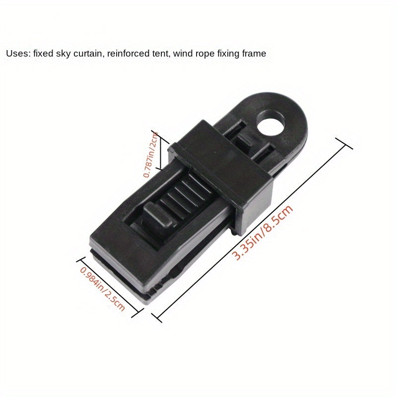 2pcs Tent Clip Canopy Fixed Clips Tarp Awning Canopy Clip
