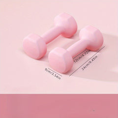 2pcs 4kg Dumbbells Non-slip Frosted Surface Arm Muscle Training Fitness