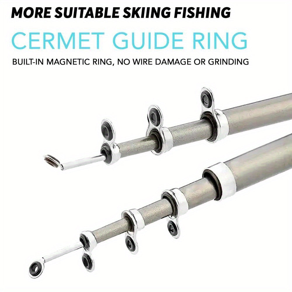 Portable Telescopic Ice Fishing Rod & Reel Set