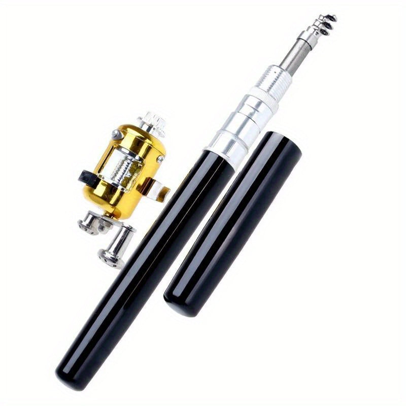 Portable Telescopic Ice Fishing Rod & Reel Set