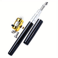 Portable Telescopic Ice Fishing Rod & Reel Set