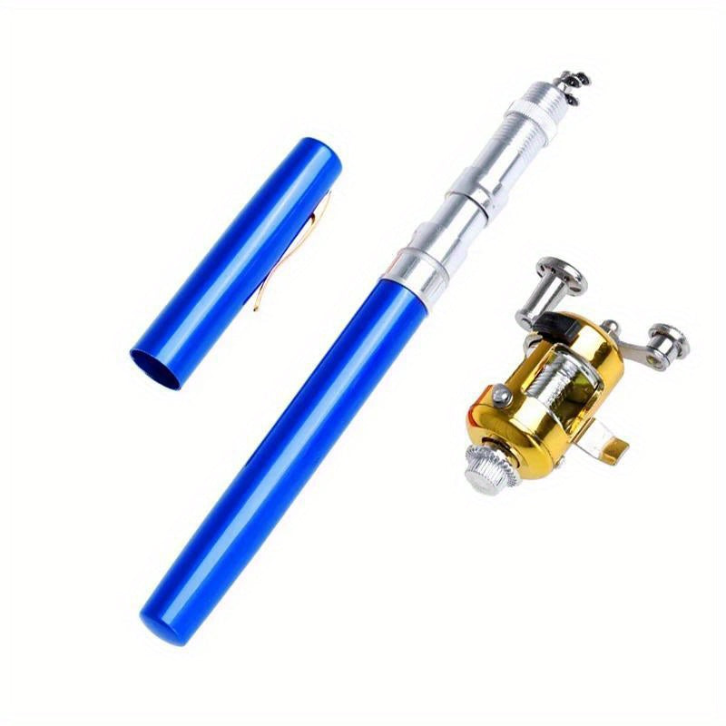 Portable Telescopic Ice Fishing Rod & Reel Set