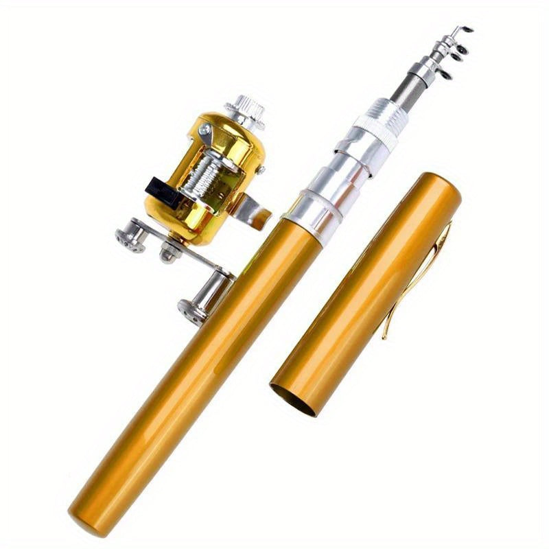 Portable Telescopic Ice Fishing Rod & Reel Set