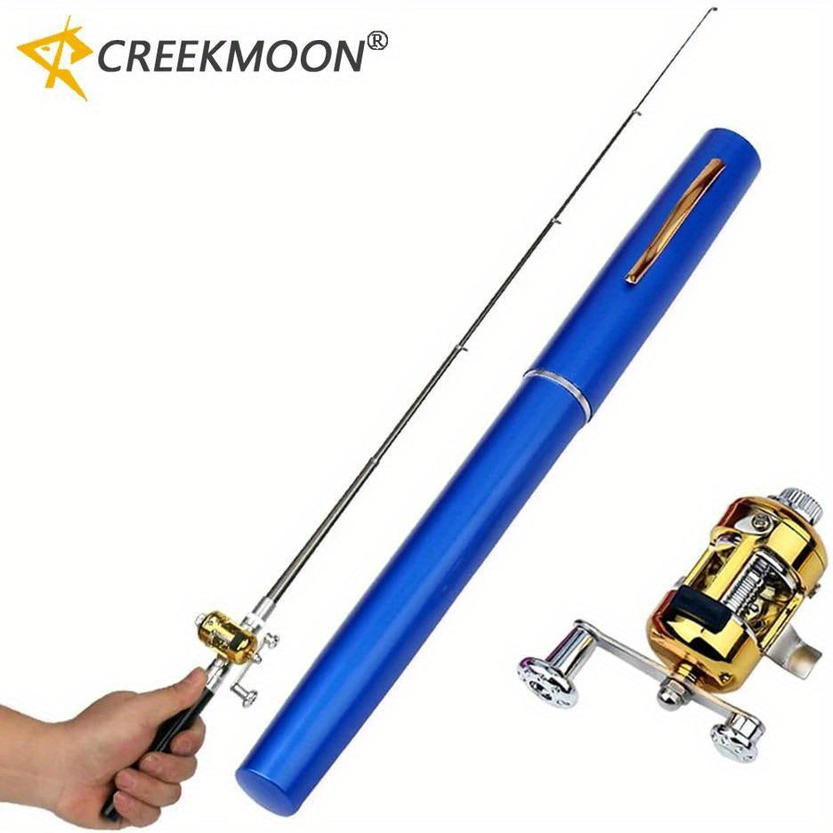 Portable Telescopic Ice Fishing Rod & Reel Set