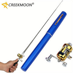 Portable Telescopic Ice Fishing Rod & Reel Set