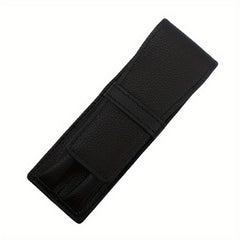 PU Fountain Pen Case Pencil Bag For 2 Pens Pen Holder Pouch Office Business Gift