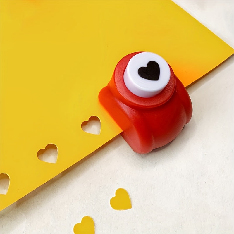 Mini Heart Paper Embosser Love Shape Punch DIY
