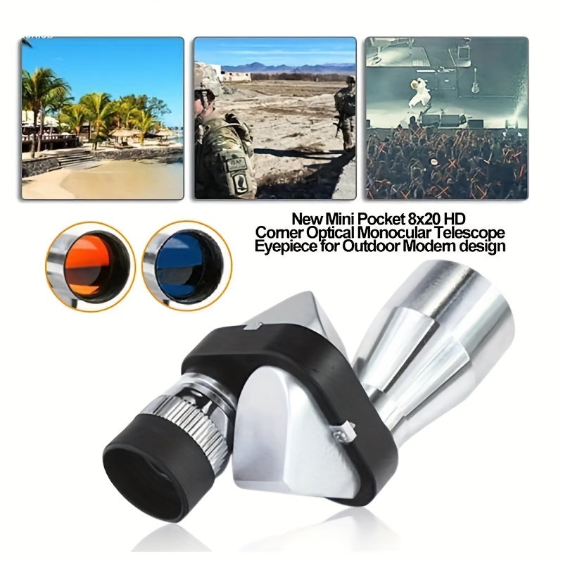 Mini Pocket Telescope Portable for Bird Watching Single Angle