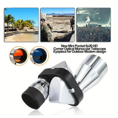 Mini Pocket Telescope Portable for Bird Watching Single Angle
