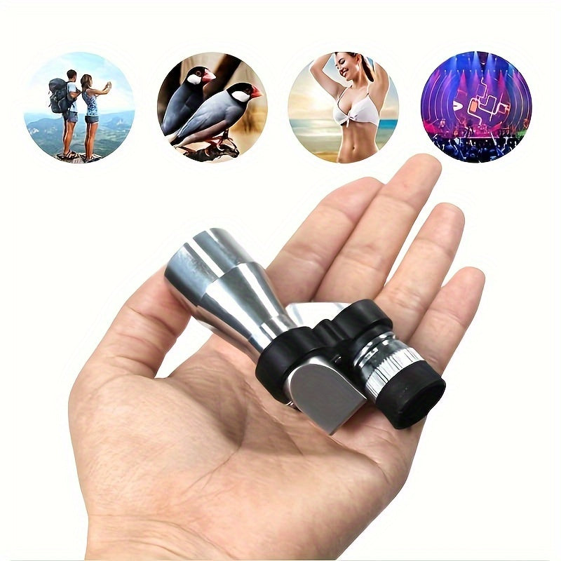 Mini Pocket Telescope Portable for Bird Watching Single Angle