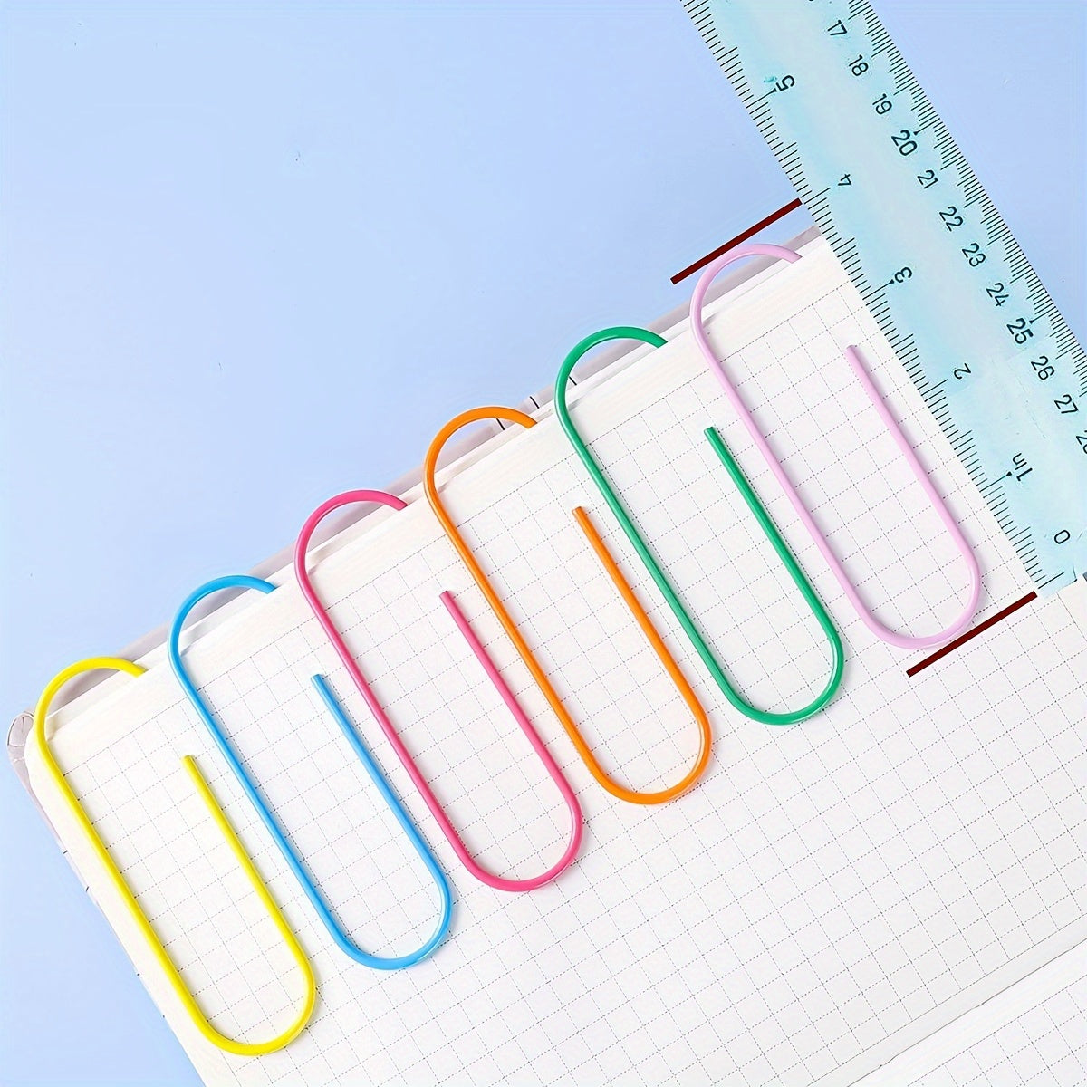 12pcs Large Paper Clips for Document Organizing