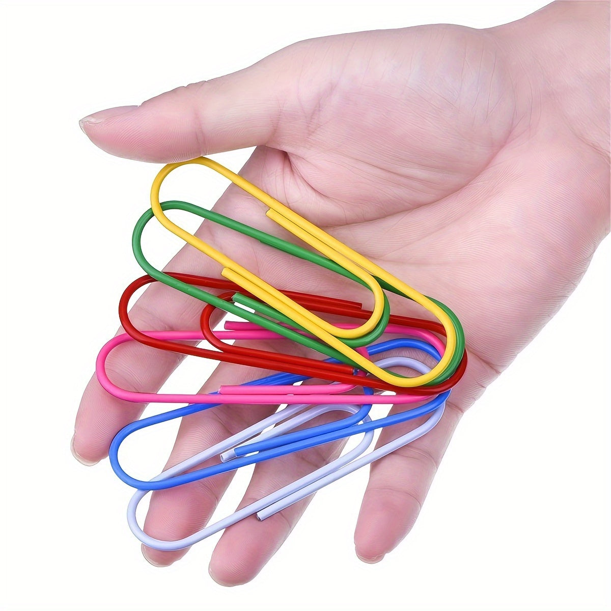 12pcs Large Paper Clips for Document Organizing