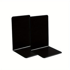 2pcs Acrylic Bookends L shaped Desktop Book Storage Decoration