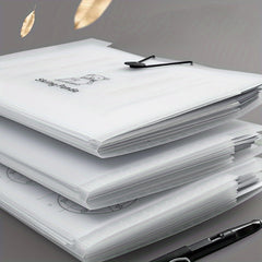 Waterproof Expanding File Storage Bag Organizer A4