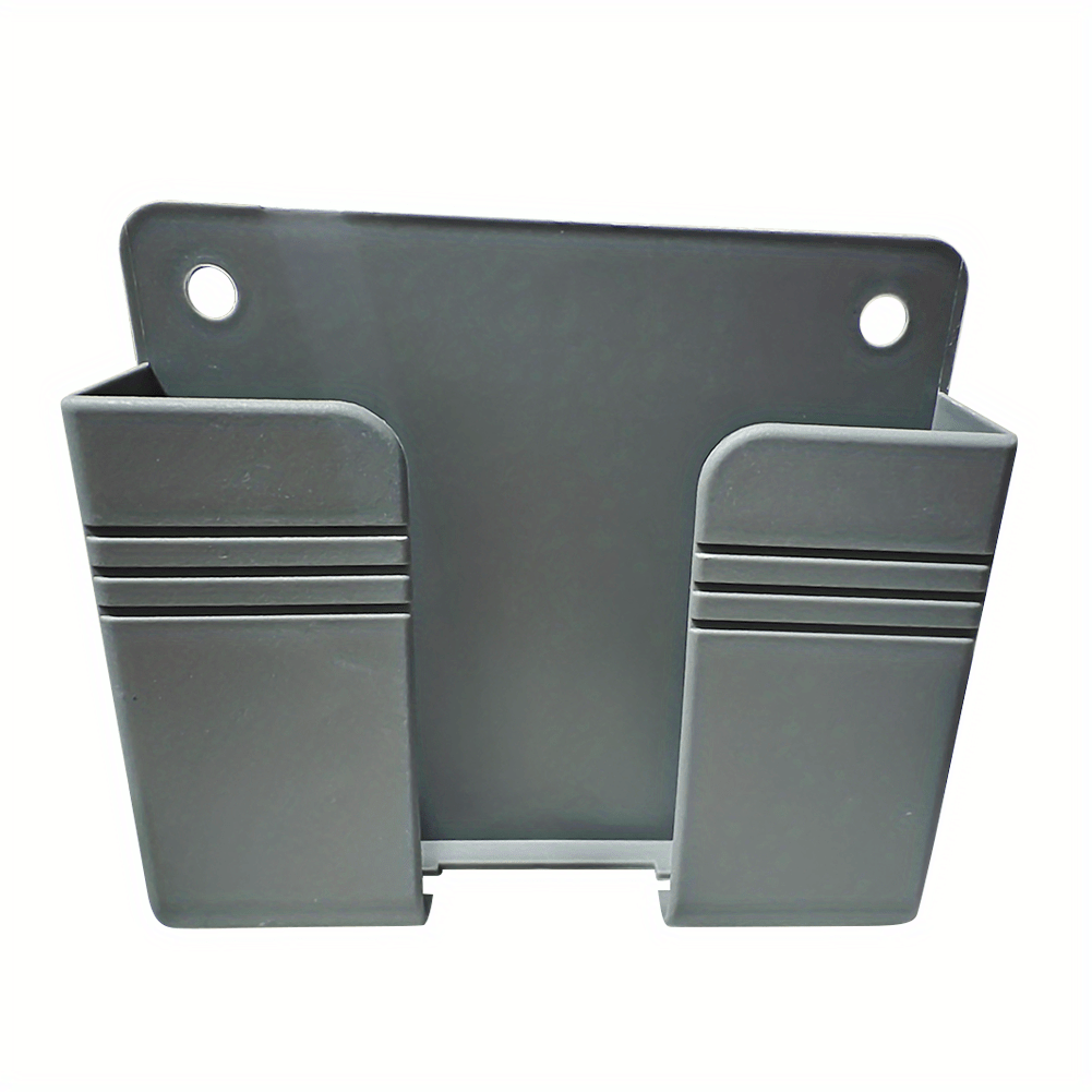 Wall Mount Stand & Storage Box for Mobile Phone & Remote Control