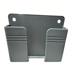 Wall Mount Stand & Storage Box for Mobile Phone & Remote Control