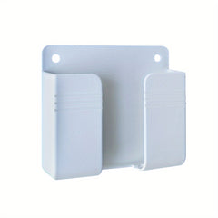 Wall Mount Stand & Storage Box for Mobile Phone & Remote Control
