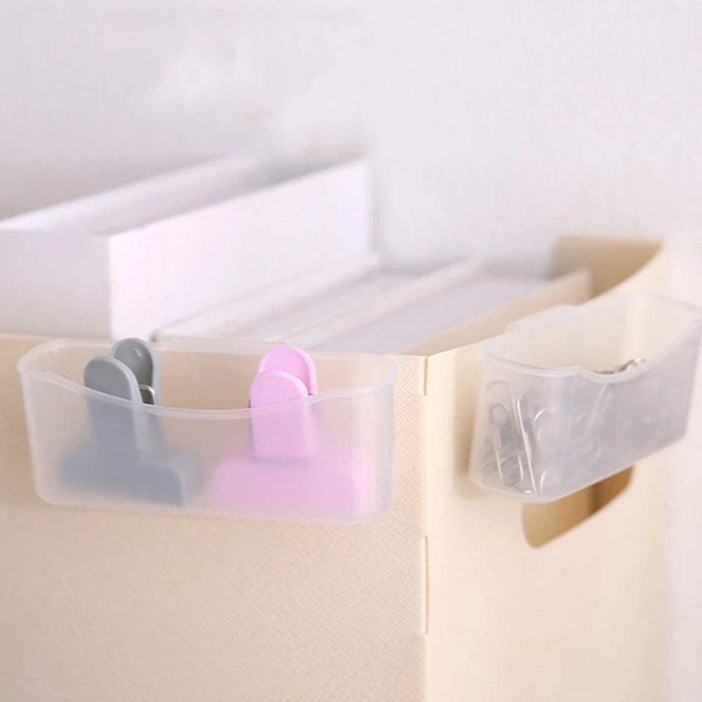 2pcs Wall Mounted Seasoning Bag Storage Rack