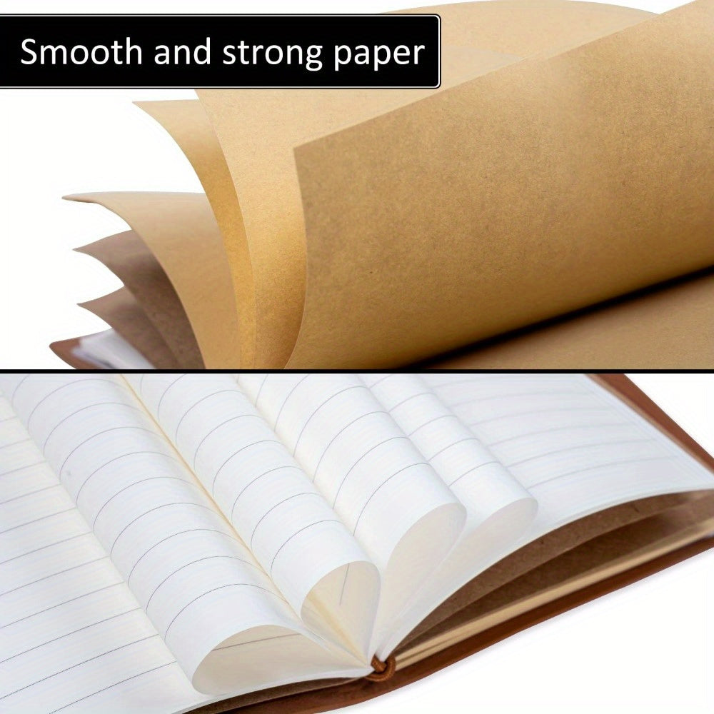 Vintage Sketch Book Journal Notebook 136 Sheets Pack