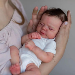 18 Inch Lifelike Youngsters Doll Soft Silicone 3D Painted Skin