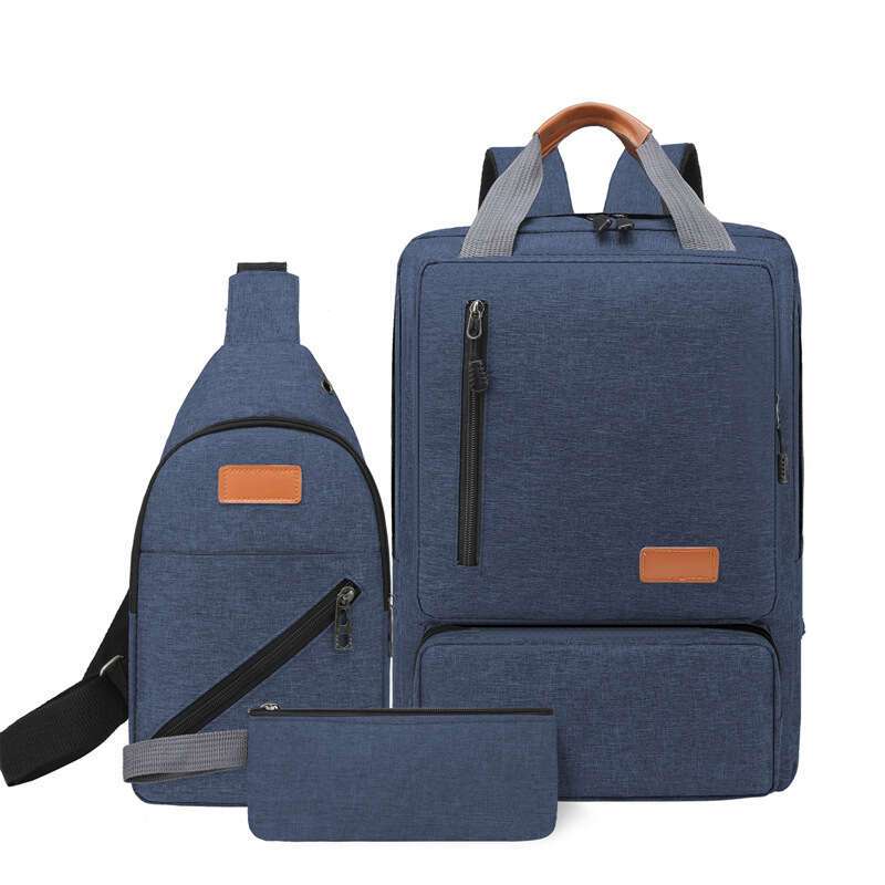 British Style Backpack 3-Piece Set